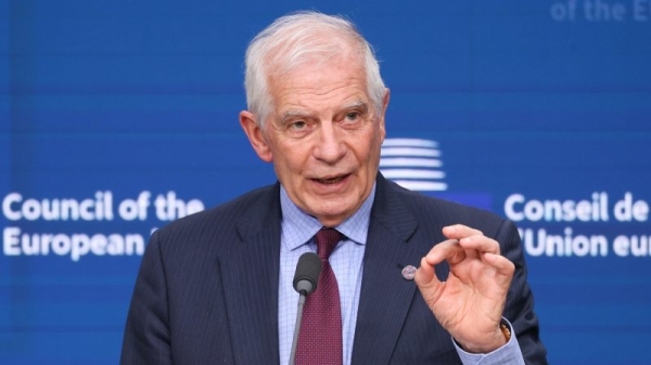 EU to start work on expanding Iran sanctions, Borrell says