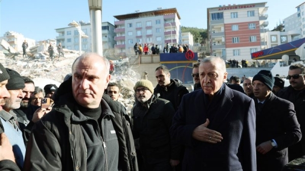 Erdogan acknowledges earthquake relief problems as death toll passes 12,000