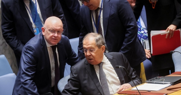 At UN, Lavrov warns that world is at ‘dangerous threshold’