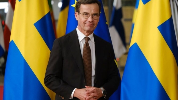 Swedish PM, opposition leader lobby for NATO application in Brussels
