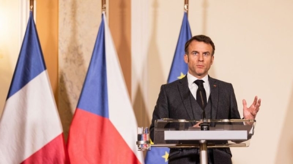 Macron says EU needs nudge to act decisively on Ukraine