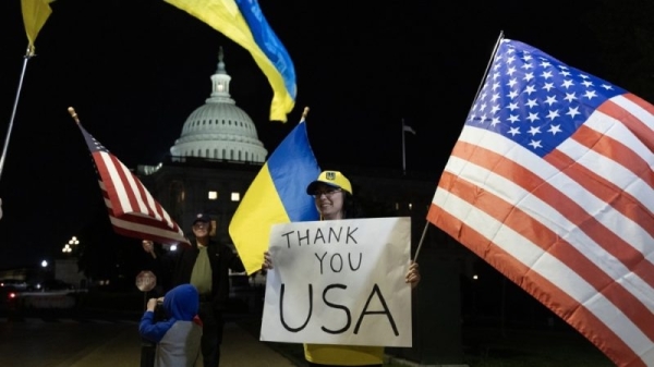 ‘Now go win the fight’: US Congress passes Ukraine aid after months of delay