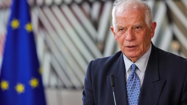 EU’s Borrell asks European navies to patrol Taiwan Strait