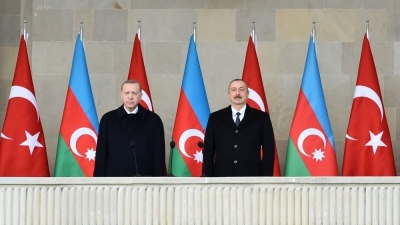 Erdoğan to meet Azerbaijan’s Aliyev as thousands flee Karabakh