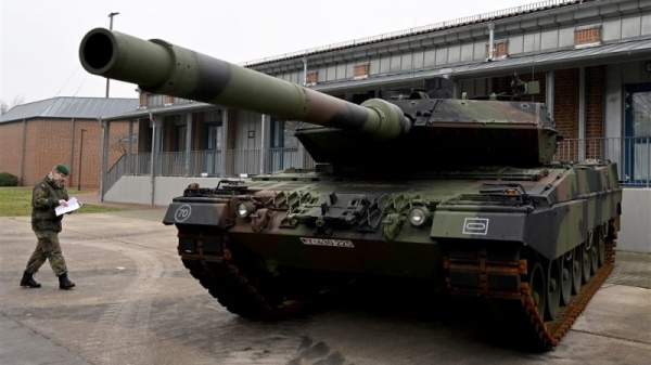 Leopard tanks like a Mercedes, says Ukrainian soldier training in Germany