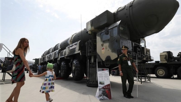 Russia conducts test launch of ‘advanced’ ICBM, reaching target in Kazakhstan