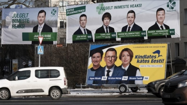 Estonia faces election amid cost of living crisis