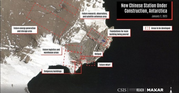 China ramps up construction on new Antarctic station, report says