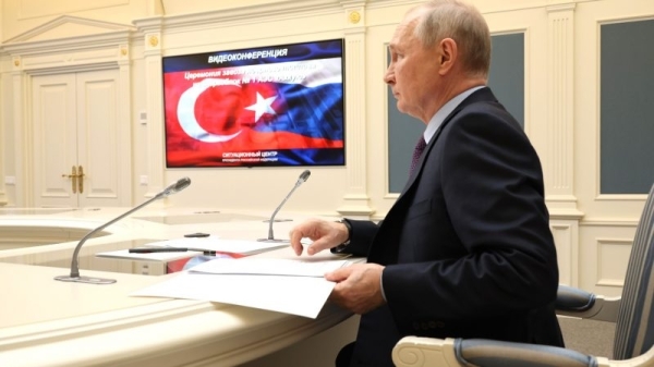 Putin hails Turkey ties as first Turkish nuclear plant inaugurated