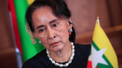 EU condemns ‘politically motivated’ jailing of Myanmar’s Suu Kyi