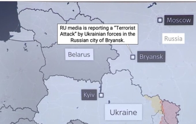 Putin says Ukrainian group attacks inside Russia, Kyiv denies ‘provocation’