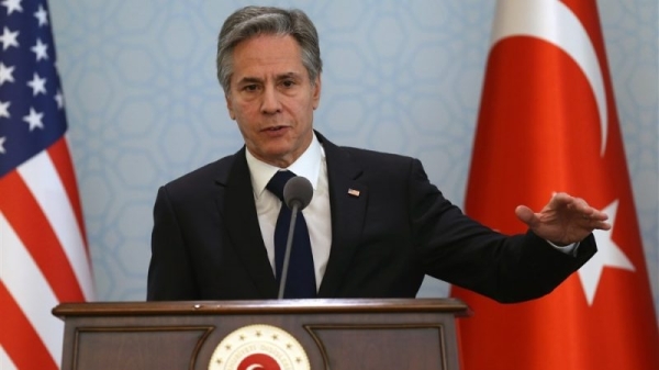 Blinken, in Turkey, urges speedy Nordics accession to NATO