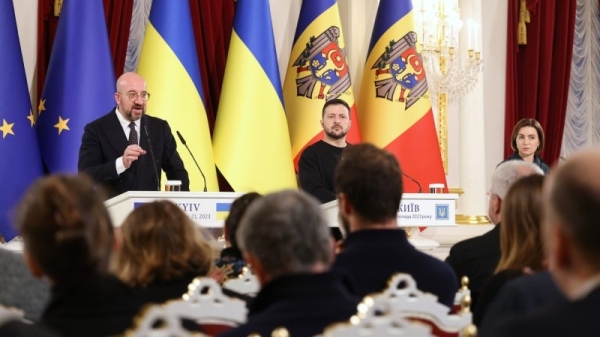 Michel tries to reassure Ukraine, Moldova as unease grows ahead of key EU summit