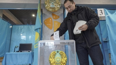 Ruling party sweeps Kazakh parliamentary election, exit polls show