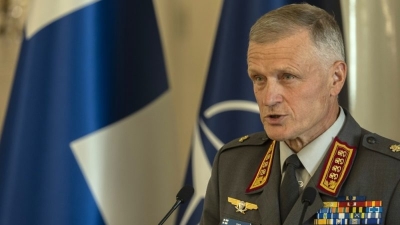 Finland’s top military official says European NATO countries must exceed 2% pledge